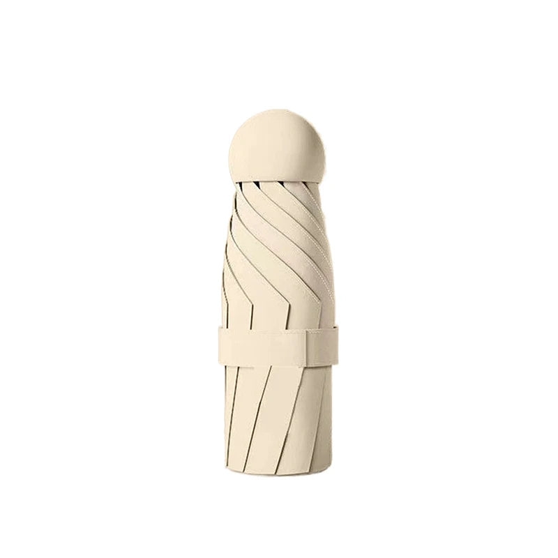 Capsule Umbrella Sunny And Rainy Dual Use Rain Proof Wind-resistant Sun Protection Outdoor Traveling Portable Mini Umbrella
