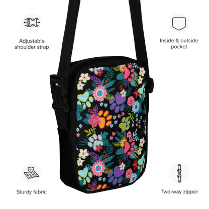Garden of Paws Utility Crossbody Bag