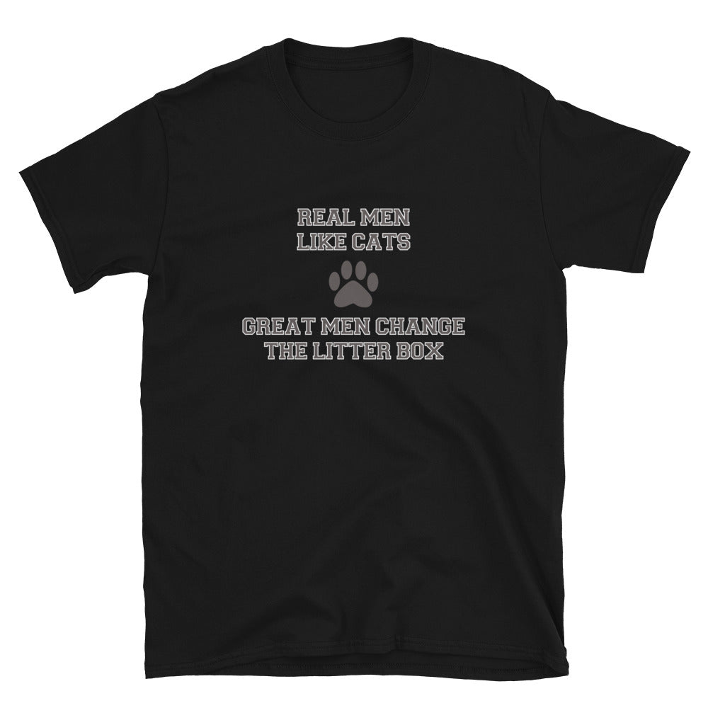 Real Men Like Cats T-Shirt