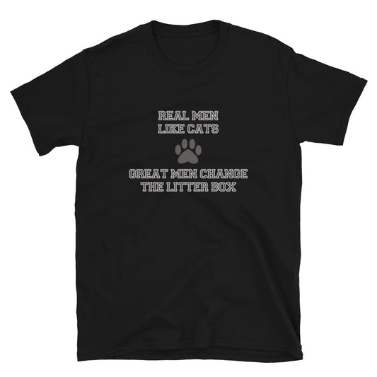 Real Men Like Cats T-Shirt