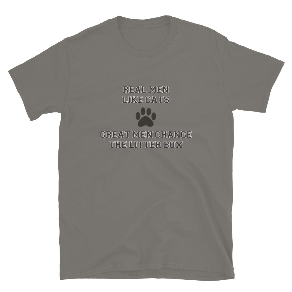 Real Men Like Cats T-Shirt