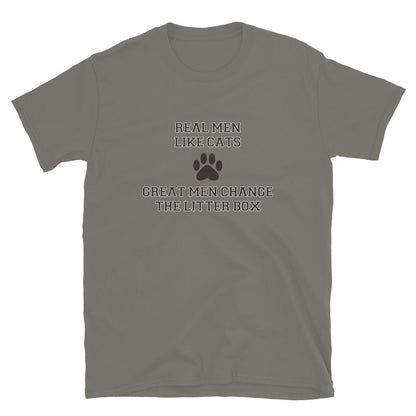 Real Men Like Cats T-Shirt