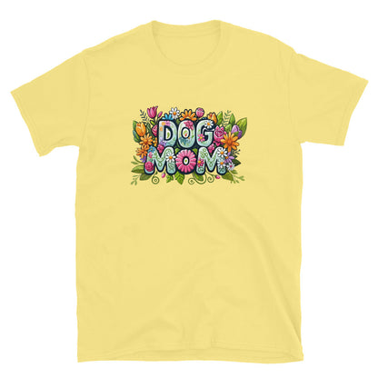 Dog Mom Flower Fun T-Shirt