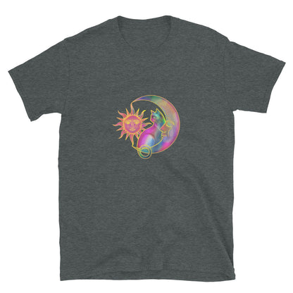 Sweet Sun & Moon With Cat T-Shirt