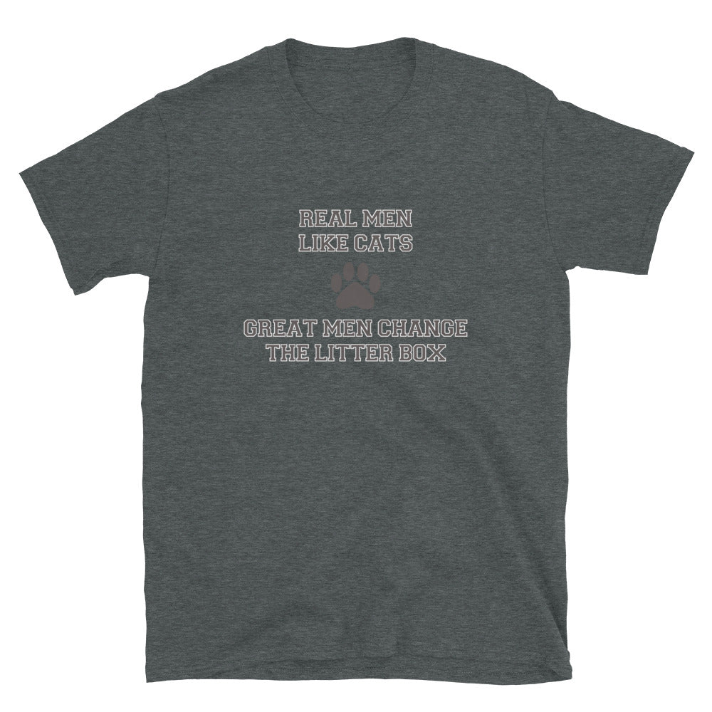 Real Men Like Cats T-Shirt