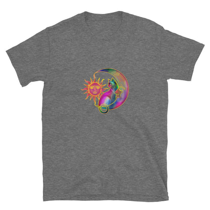 Sweet Sun & Moon With Cat T-Shirt