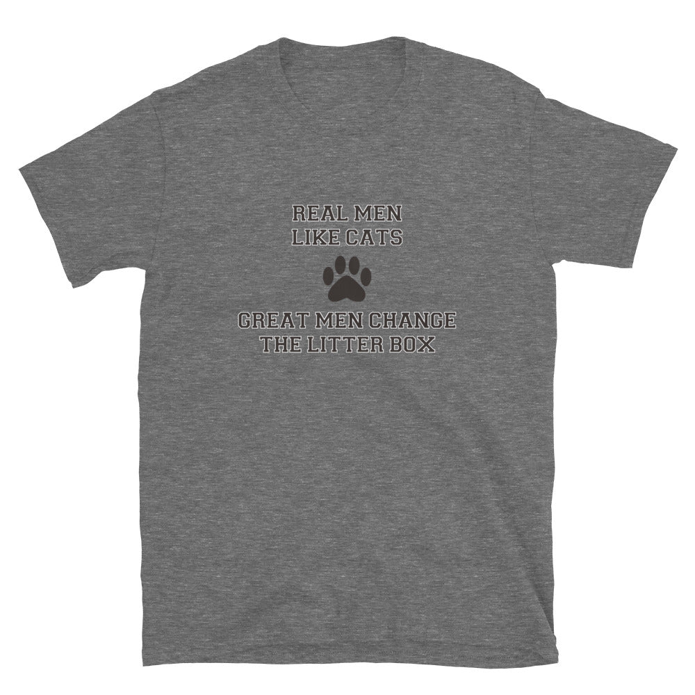 Real Men Like Cats T-Shirt