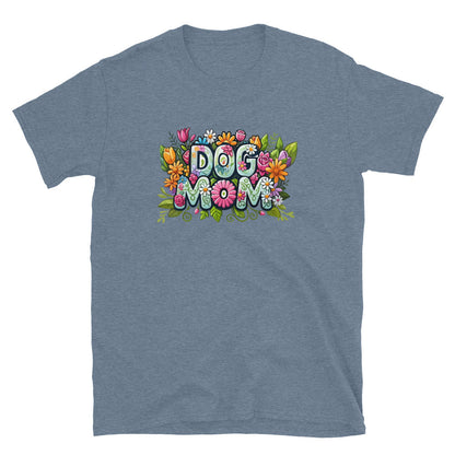 Dog Mom Flower Fun T-Shirt