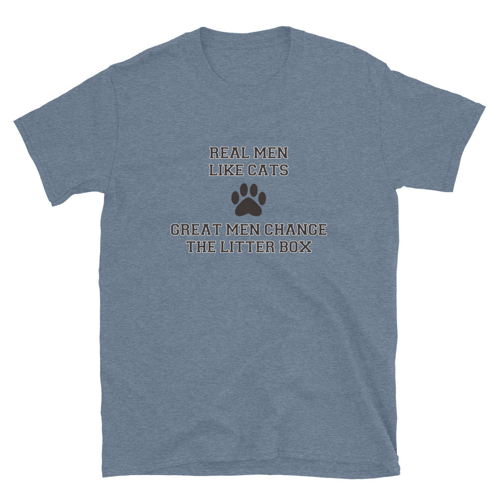 Real Men Like Cats T-Shirt