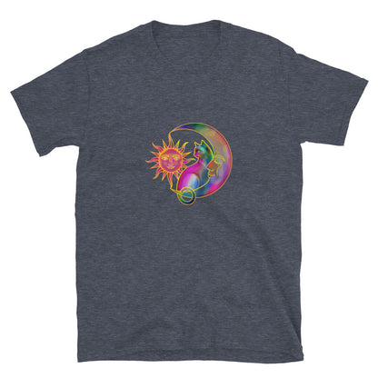 Sweet Sun & Moon With Cat T-Shirt