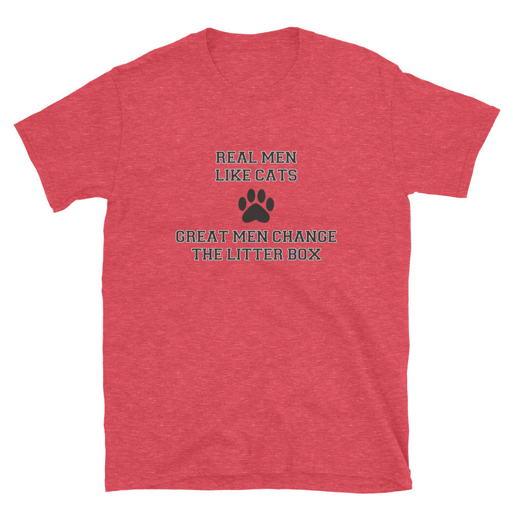 Real Men Like Cats T-Shirt
