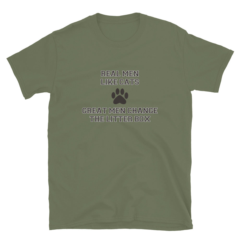 Real Men Like Cats T-Shirt