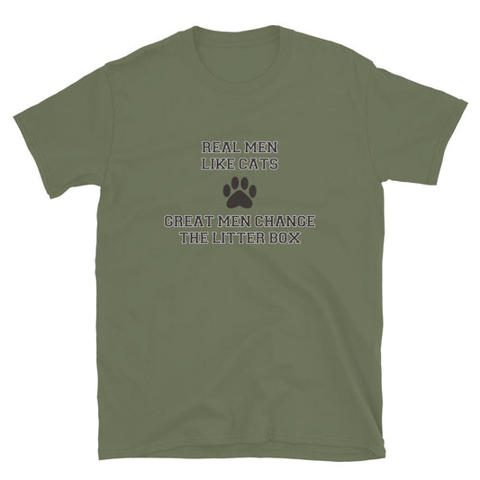 Real Men Like Cats T-Shirt