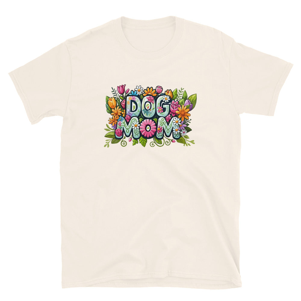 Dog Mom Flower Fun T-Shirt