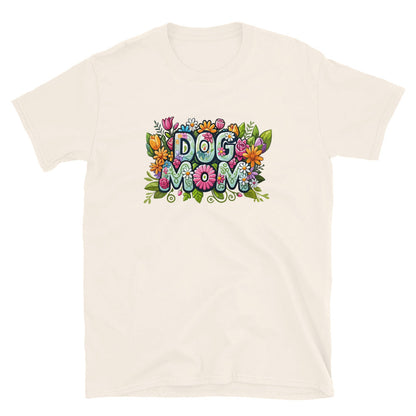 Dog Mom Flower Fun T-Shirt