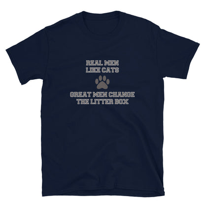 Real Men Like Cats T-Shirt
