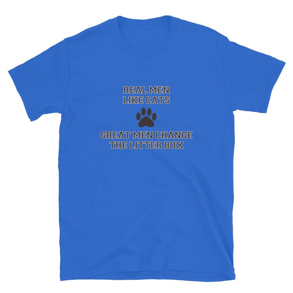 Real Men Like Cats T-Shirt