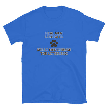 Real Men Like Cats T-Shirt