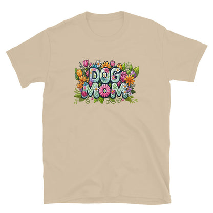 Dog Mom Flower Fun T-Shirt