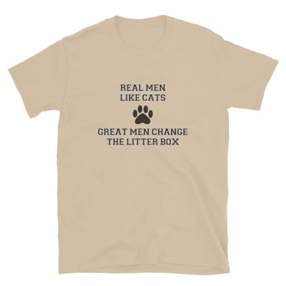 Real Men Like Cats T-Shirt