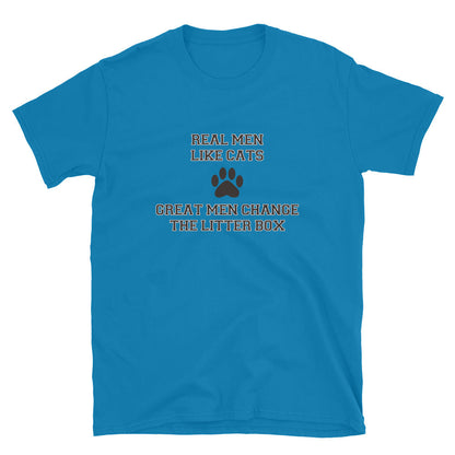 Real Men Like Cats T-Shirt