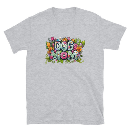 Dog Mom Flower Fun T-Shirt