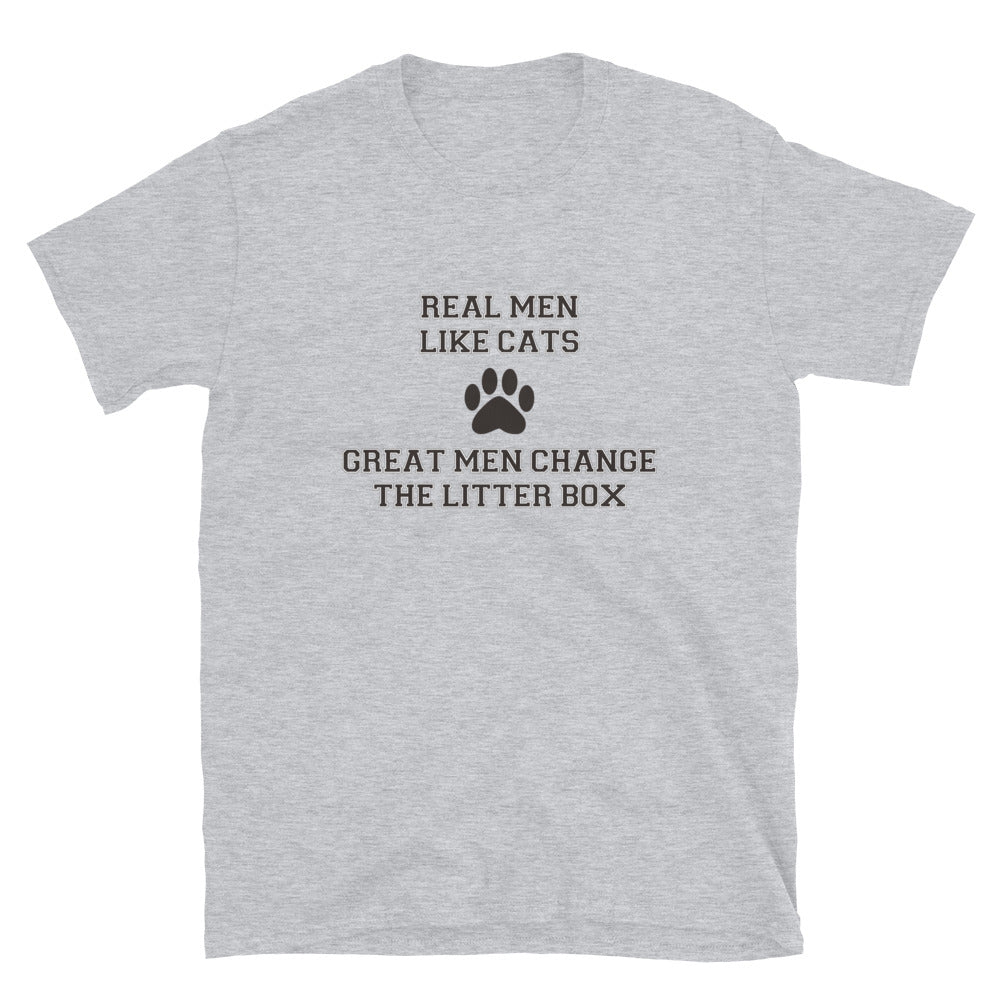 Real Men Like Cats T-Shirt