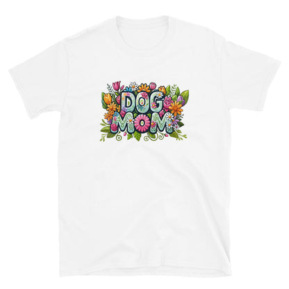 Dog Mom Flower Fun T-Shirt