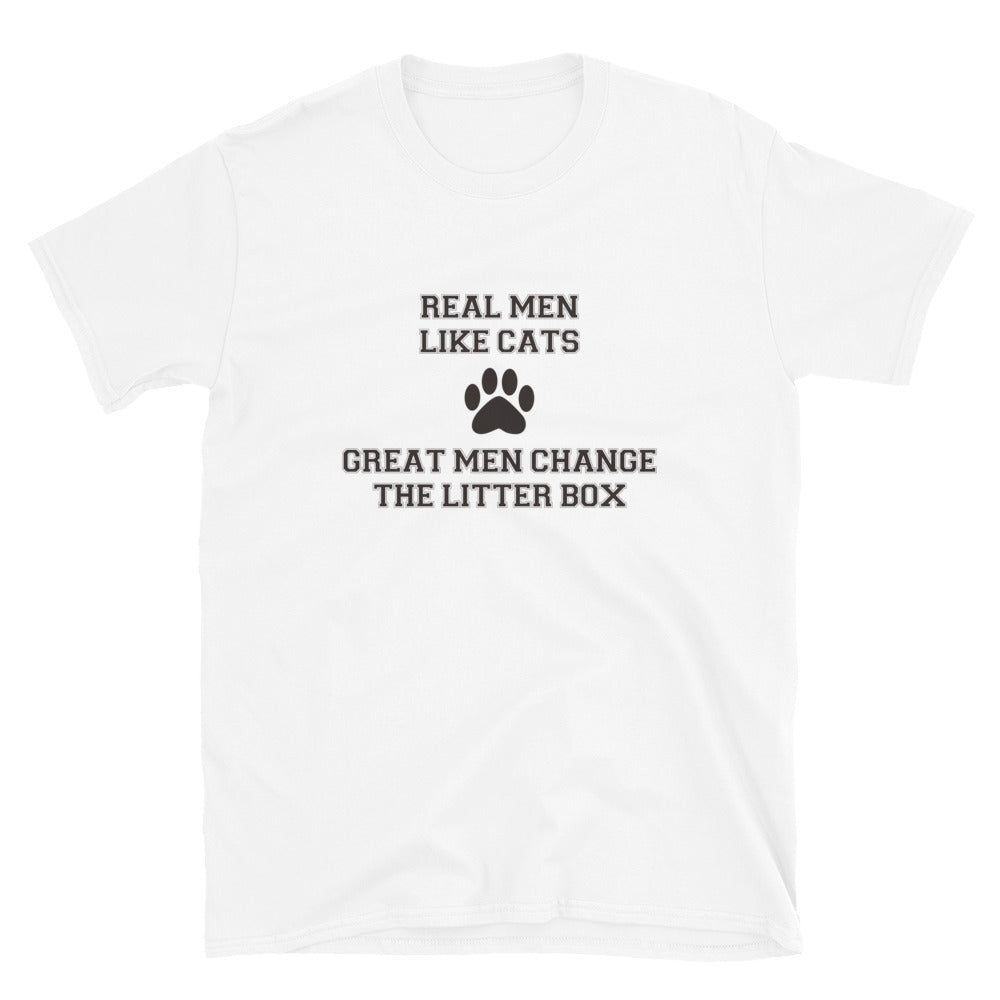 Real Men Like Cats T-Shirt
