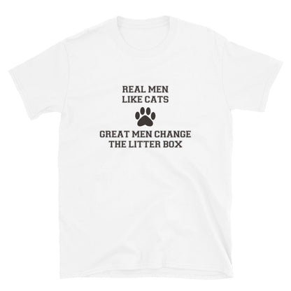 Real Men Like Cats T-Shirt