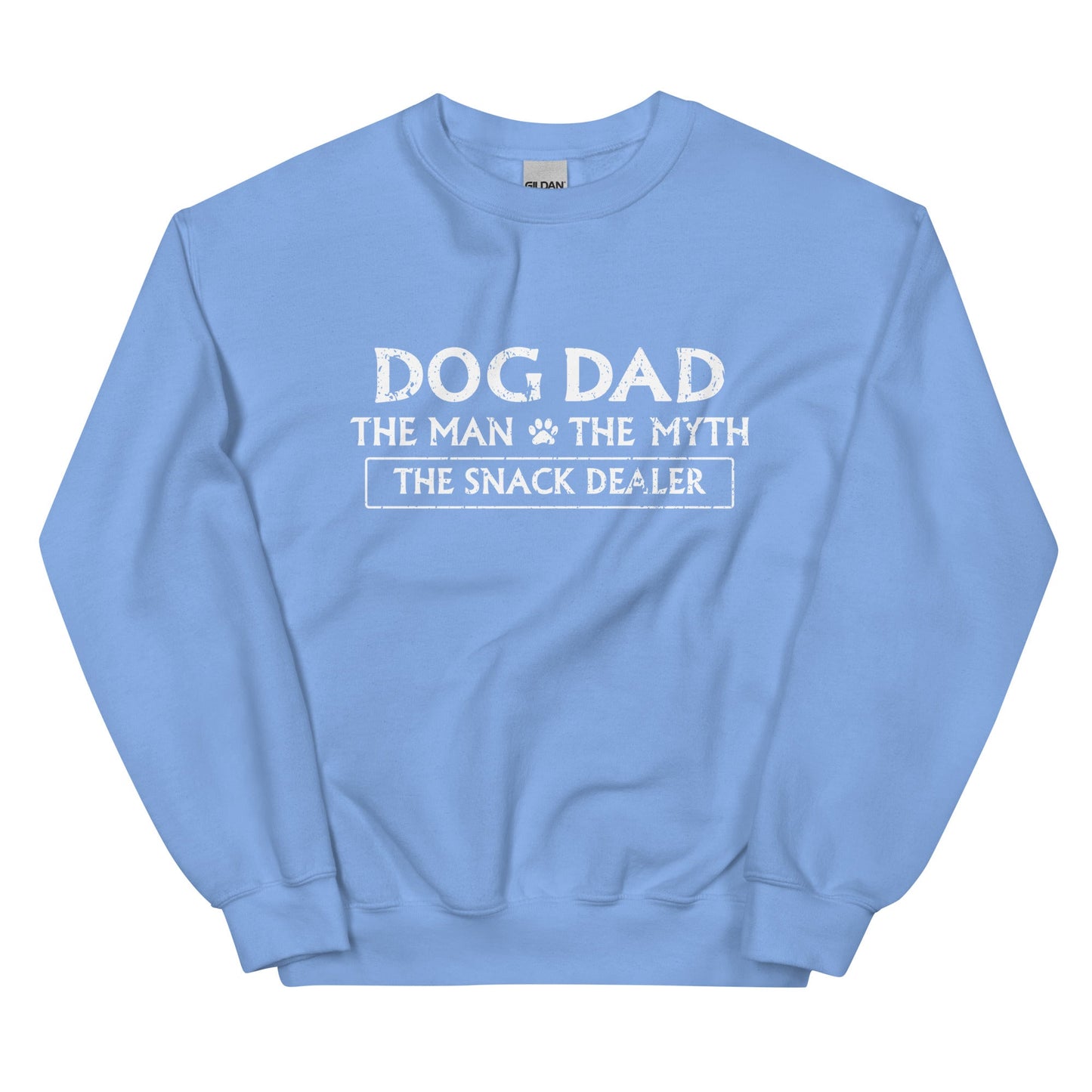 The Man, The Myth, The Snack Dealer Crewneck Sweatshirt