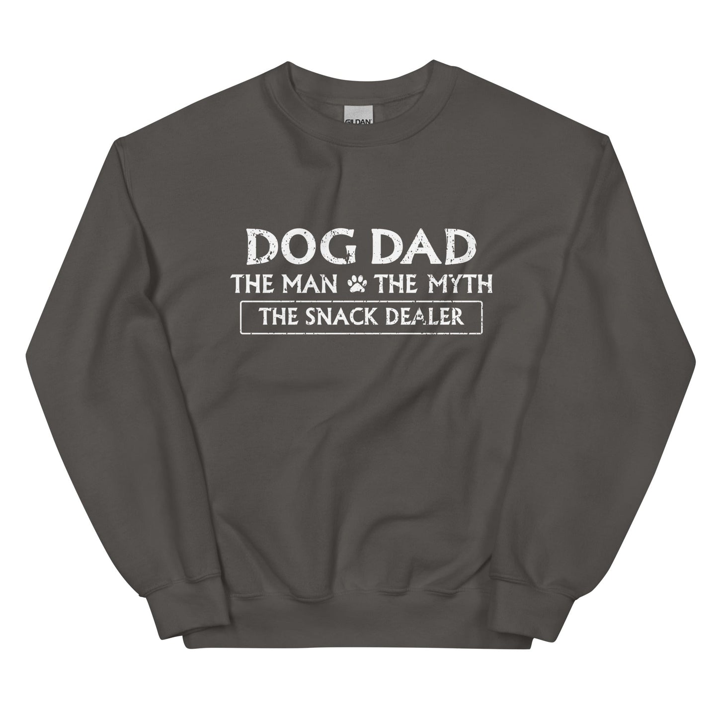 The Man, The Myth, The Snack Dealer Crewneck Sweatshirt