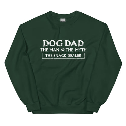 The Man, The Myth, The Snack Dealer Crewneck Sweatshirt