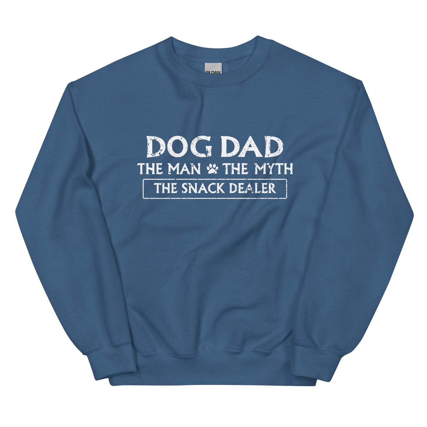 The Man, The Myth, The Snack Dealer Crewneck Sweatshirt