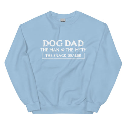 The Man, The Myth, The Snack Dealer Crewneck Sweatshirt