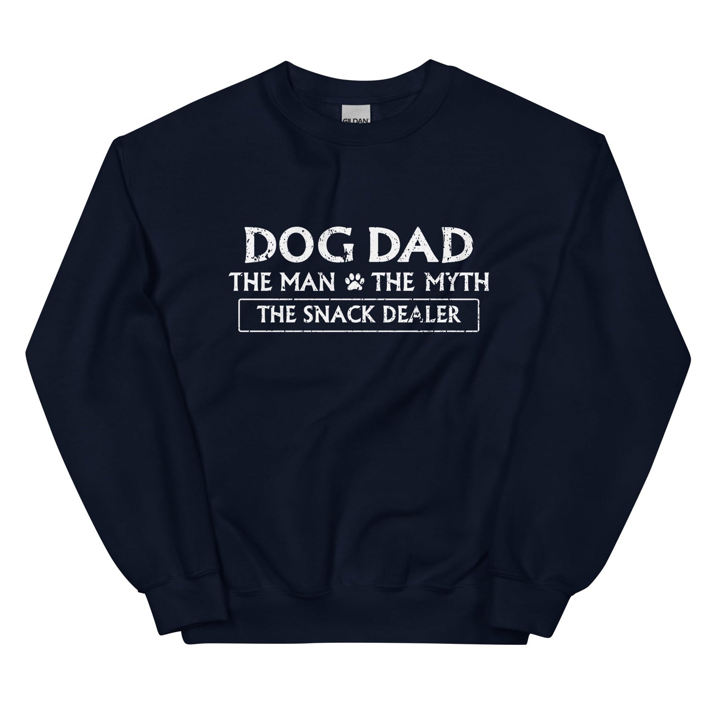 The Man, The Myth, The Snack Dealer Crewneck Sweatshirt