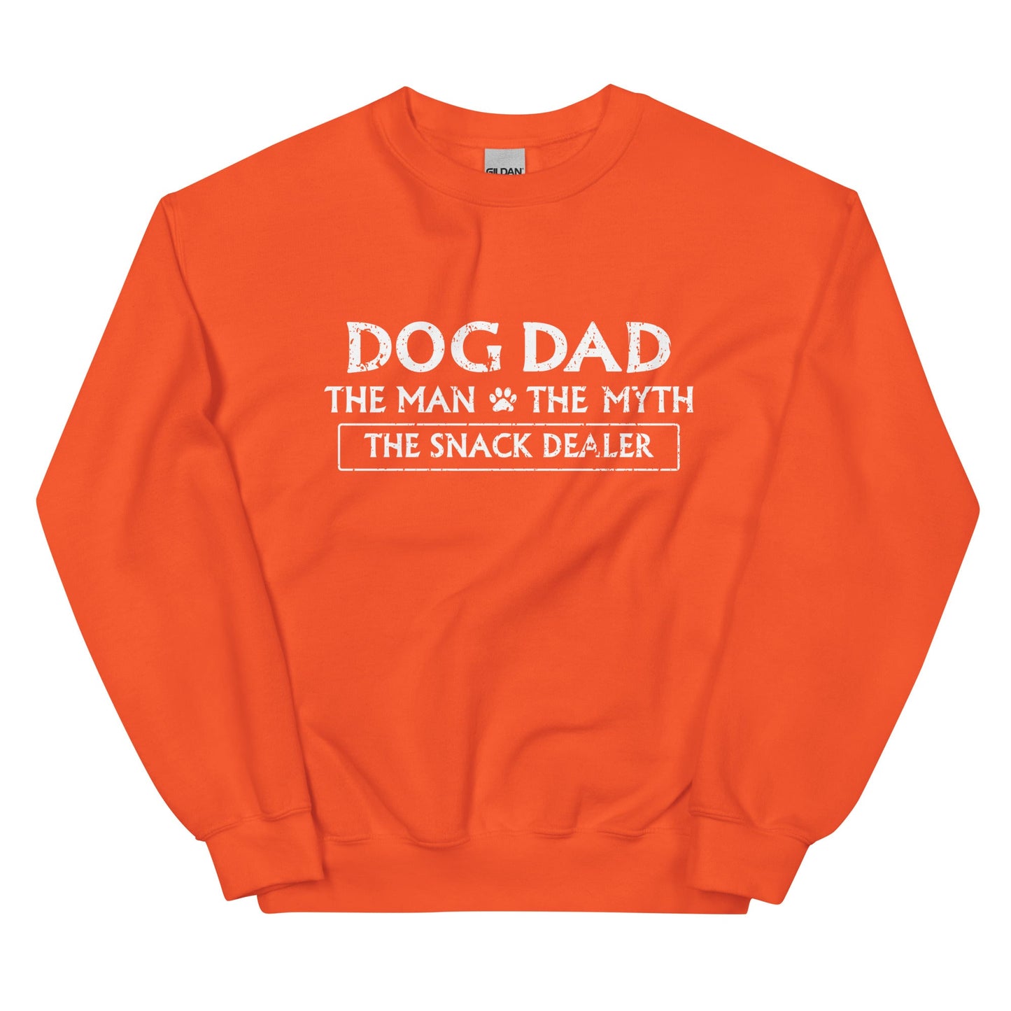 The Man, The Myth, The Snack Dealer Crewneck Sweatshirt