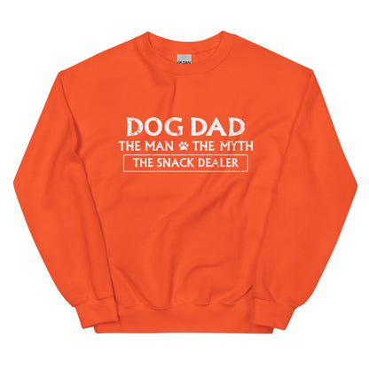 The Man, The Myth, The Snack Dealer Crewneck Sweatshirt
