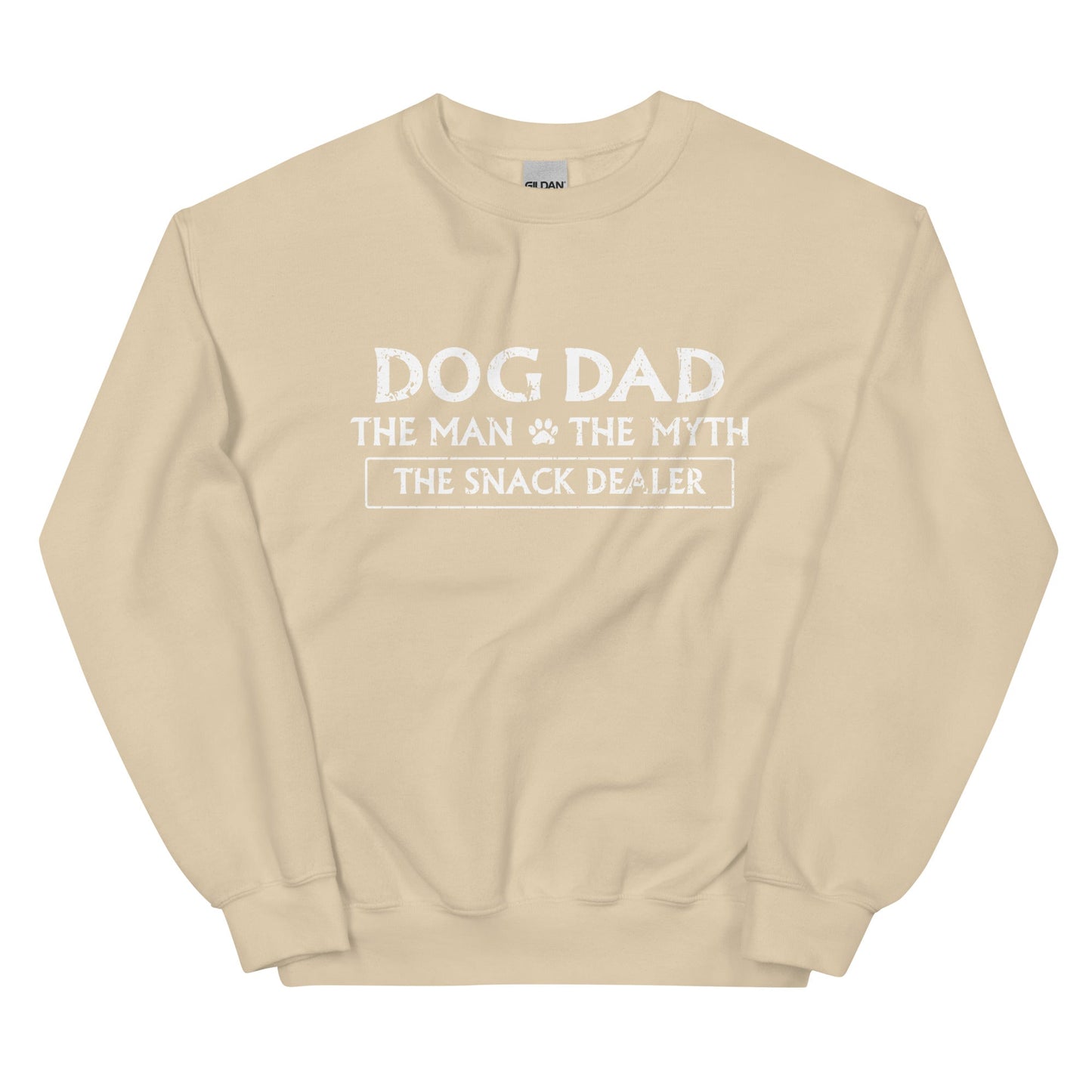 The Man, The Myth, The Snack Dealer Crewneck Sweatshirt