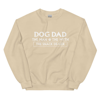 The Man, The Myth, The Snack Dealer Crewneck Sweatshirt