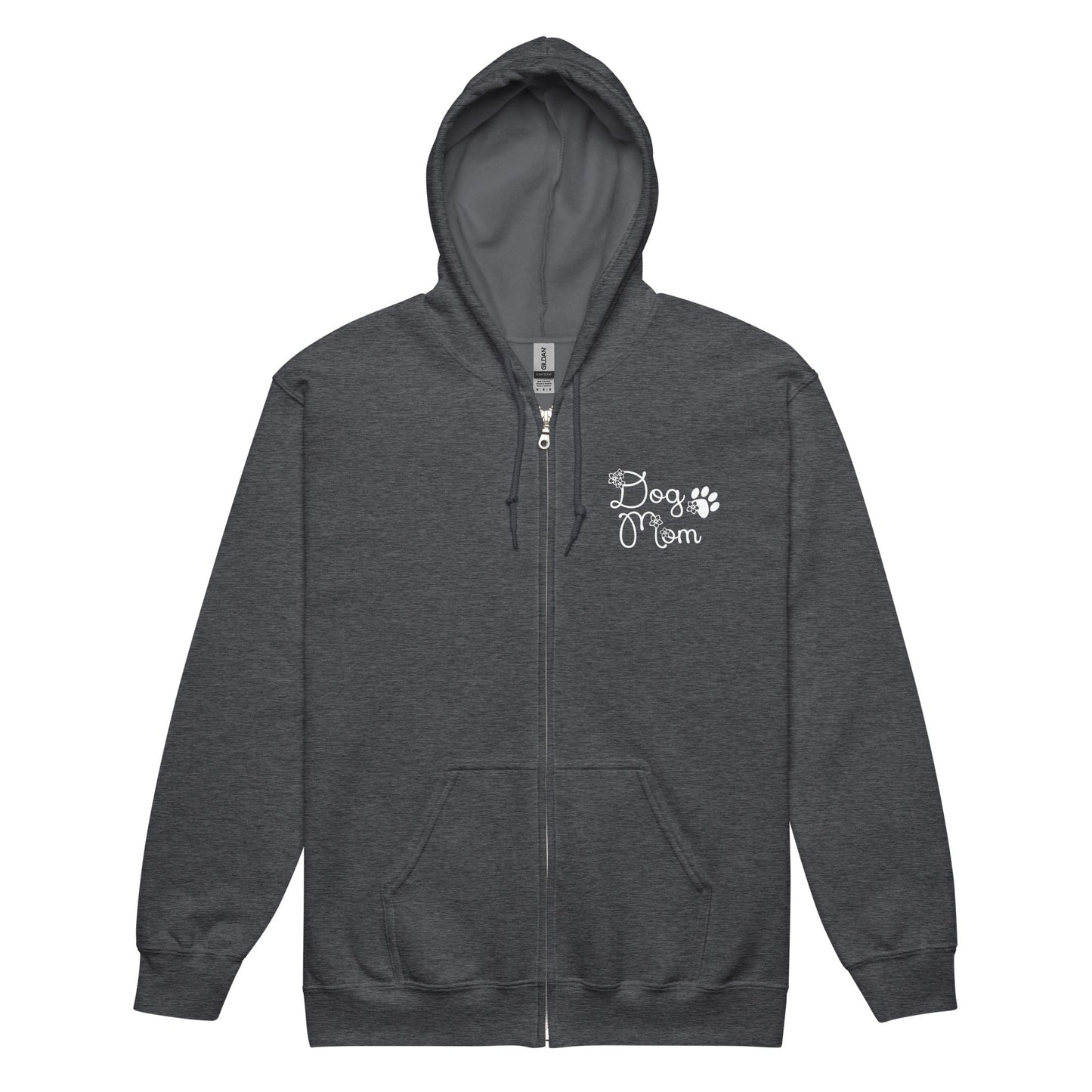 Dog Mom Zip Hoodie
