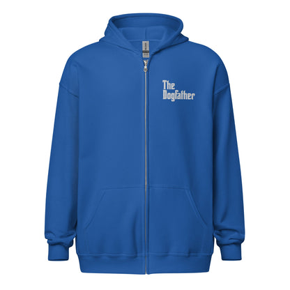 The Dogfather Unisex Heavy Blend Zip Hoodie