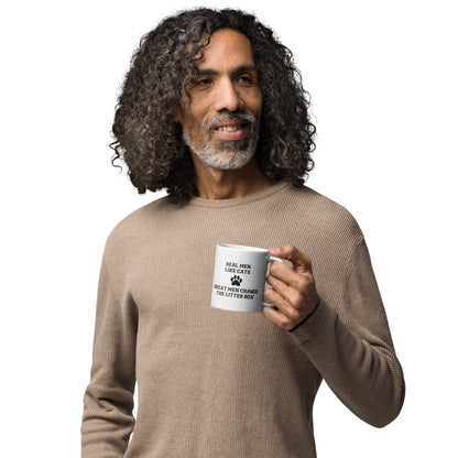 Real Men Like Cats Mug