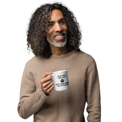Real Men Like Cats Mug
